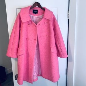 Vintage Arlien double breasted textured coat